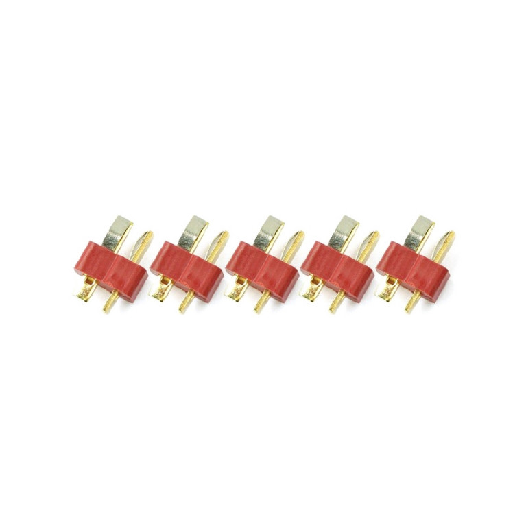5 Prises TYPE T Male - 1/10 - KONECT KN-130310-5M