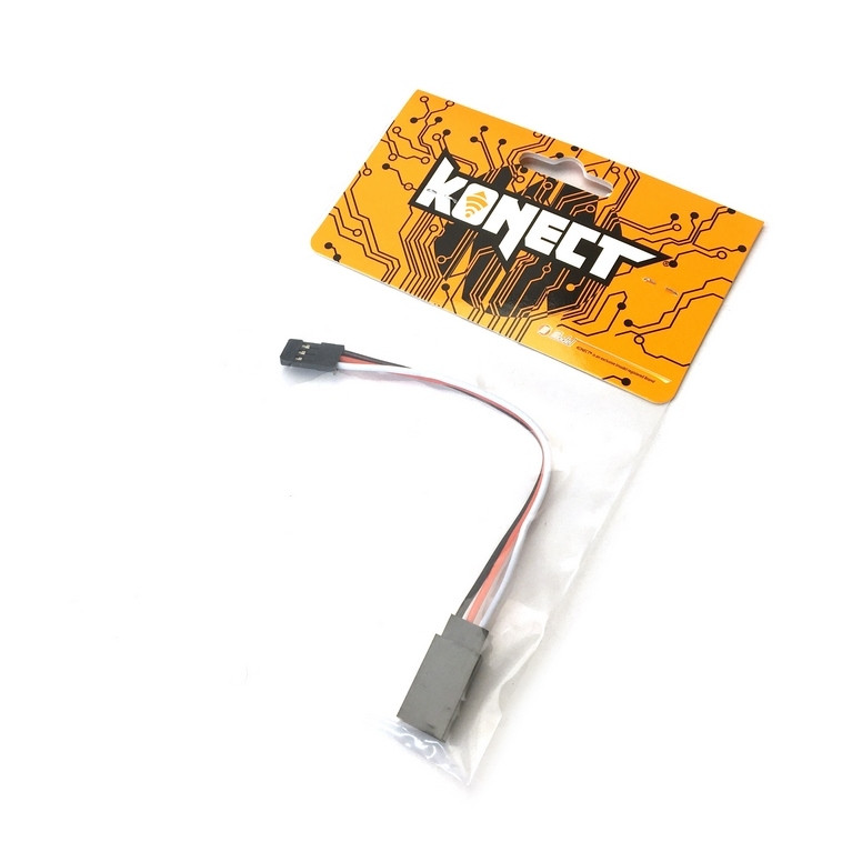 Rallonge Futaba 10 cm - 1/10 - KONECT KN-130501