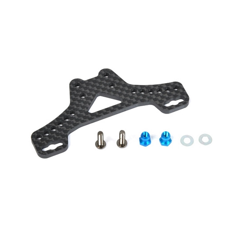 Support Amortisseurs Arr carbone XV01 - 1/10 - TAMIYA 54582