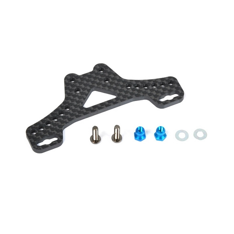 Support Amortisseurs Arr carbone XV01 - 1/10 - TAMIYA 54582