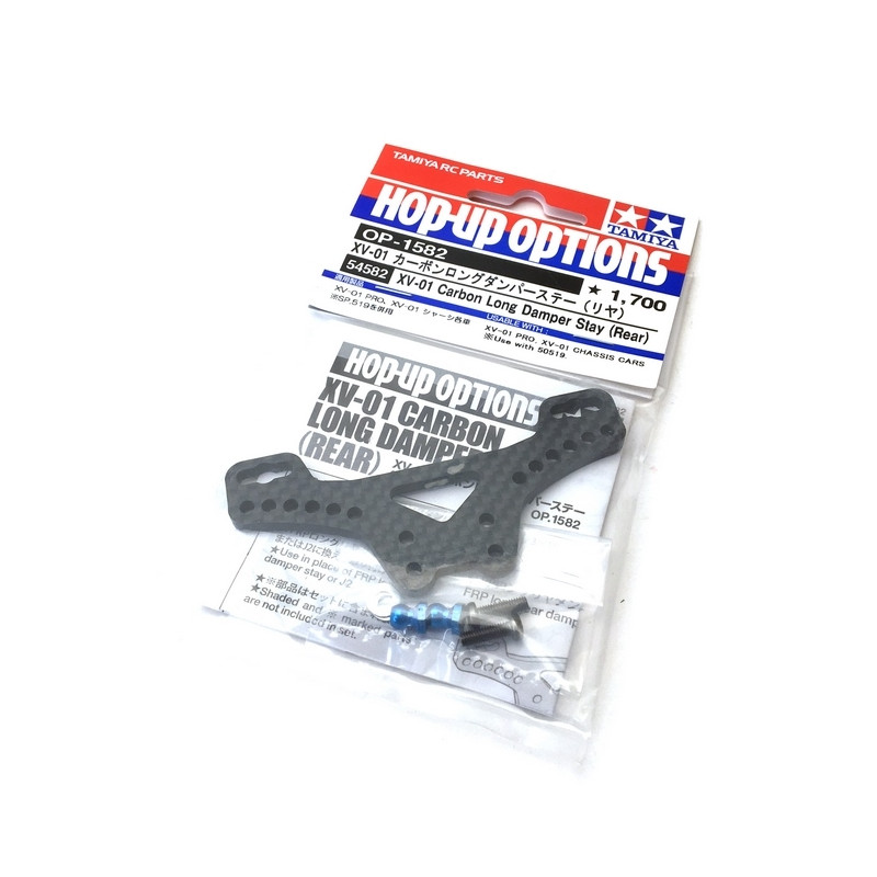 Support Amortisseurs Arr carbone XV01 - 1/10 - TAMIYA 54582