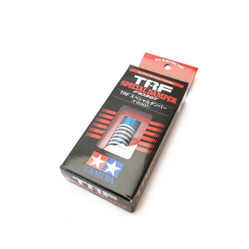 1 paire d'amortisseurs de voiture RC en métal rouge de 65 mm pour modèle RC 1:18