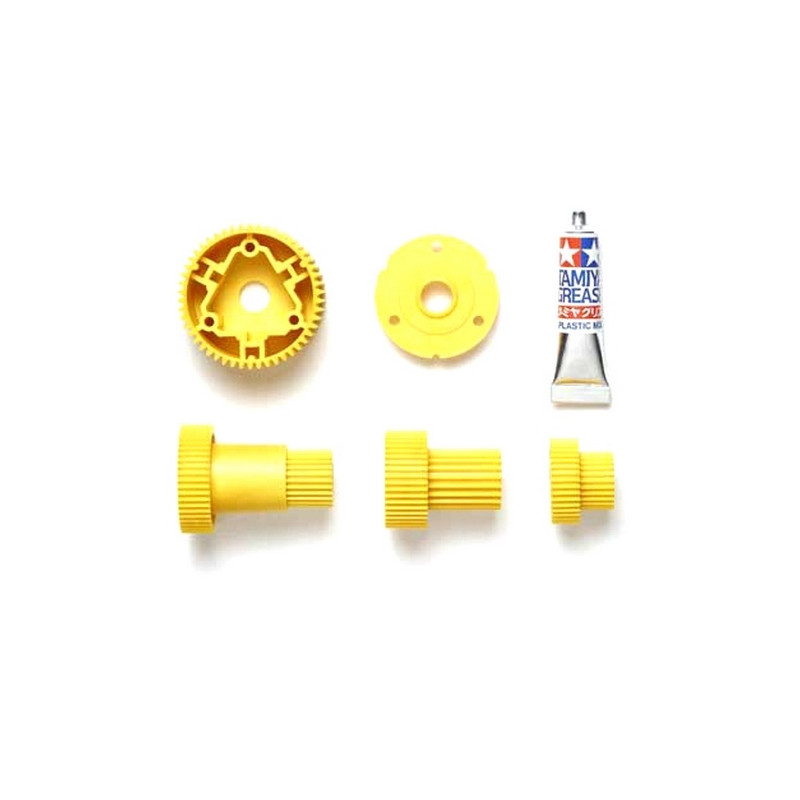 Transmission jaune GF01 / G6-01 - 1/10 - TAMIYA 54809