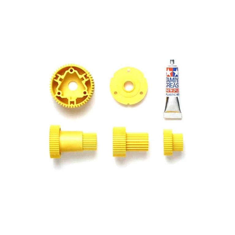 Transmission jaune GF01 / G6-01 - 1/10 - TAMIYA 54809