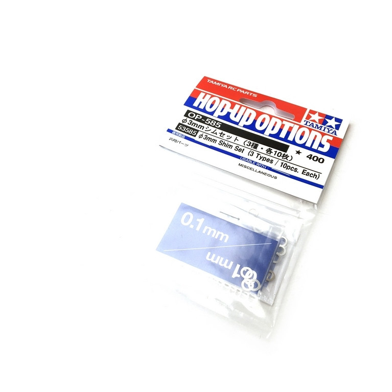 30 cales 4 mm (10 x 3 épaisseurs) - 1/10 - TAMIYA 53586