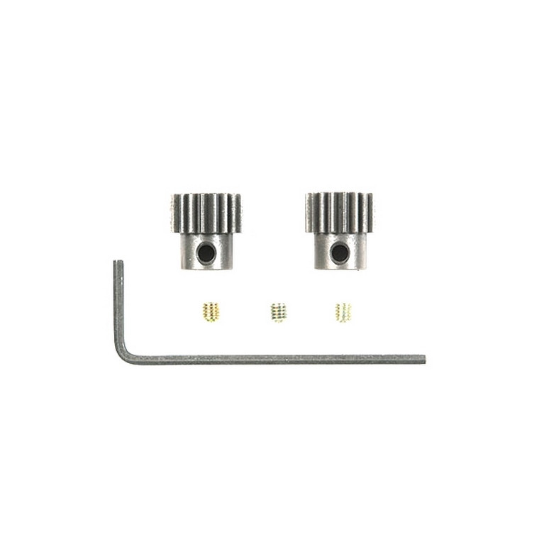 Pignons moteur 18T / 19T 48 dp - 1/10 - TAMIYA 53965