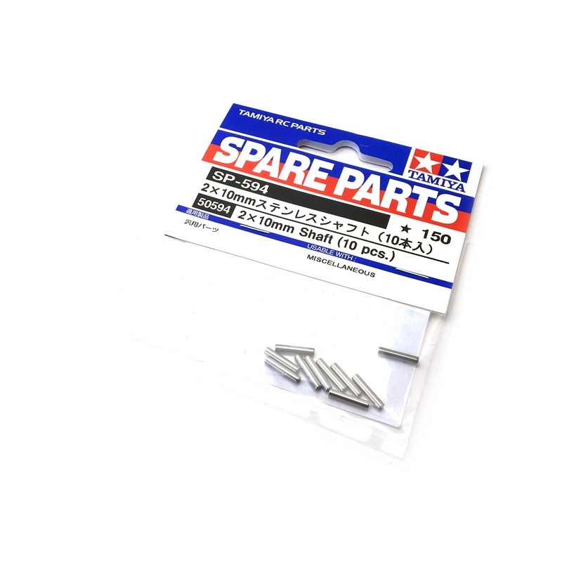 10 axes 2x10 mm - 1/10 - TAMIYA 50594