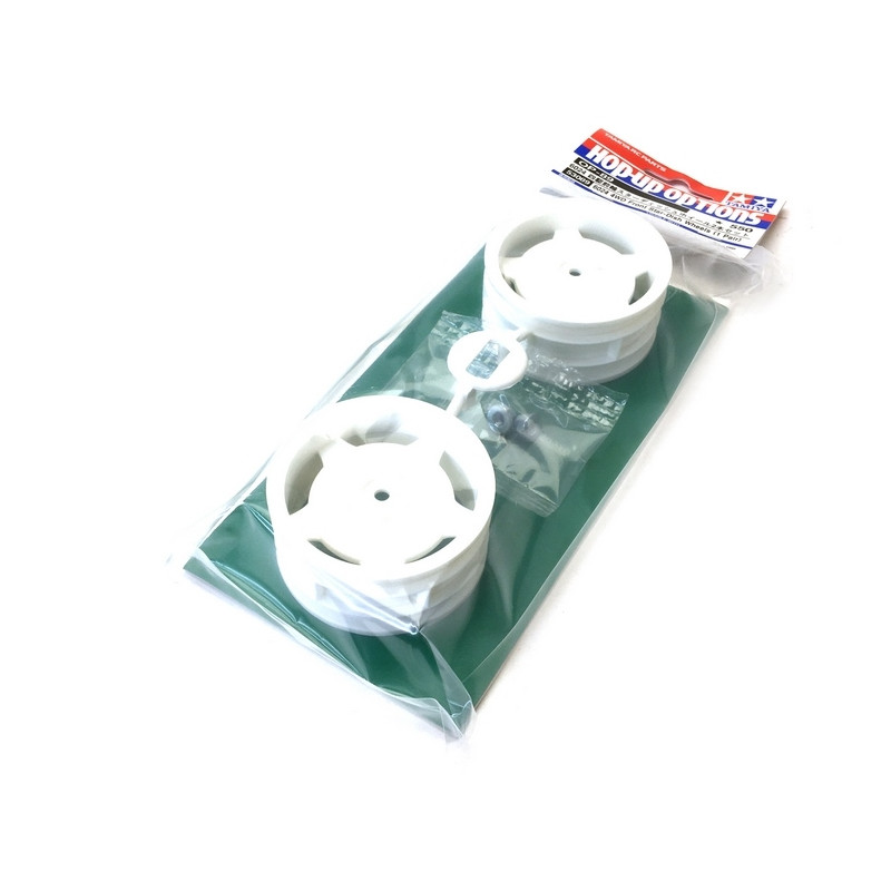 2 Jantes Av Blanches TT02B - 1/10 - TAMIYA 53089