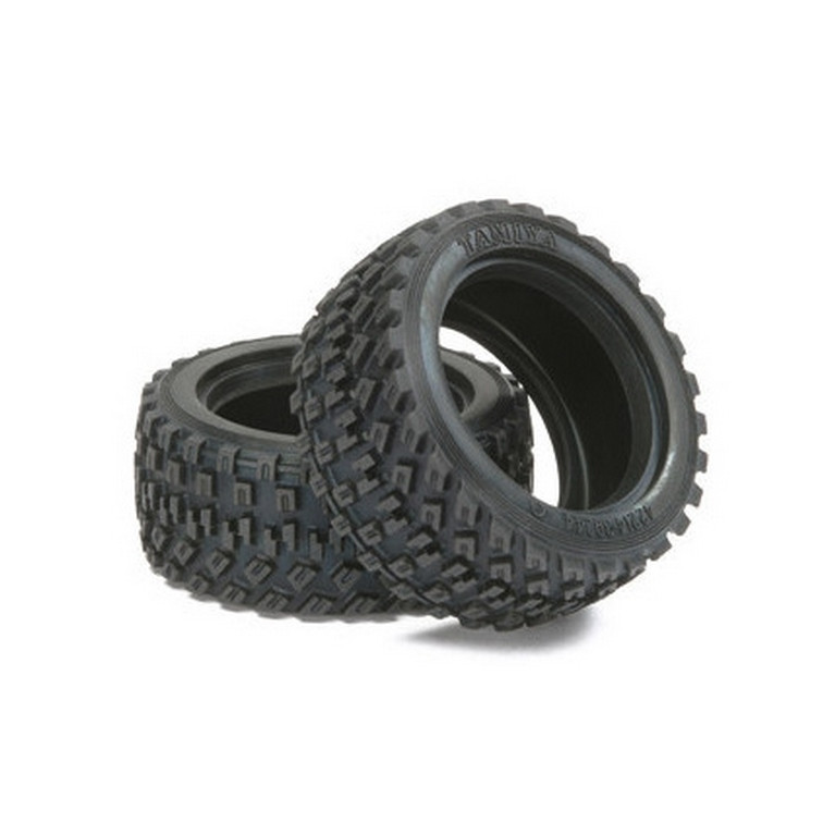 2 Pneus Rally Block 60D - 1/10 - TAMIYA 51427