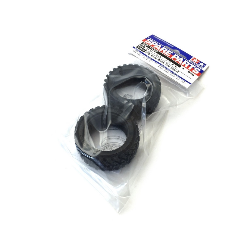 2 Pneus Rally Block 60D - 1/10 - TAMIYA 51427