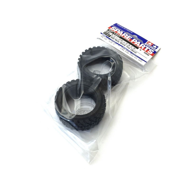 2 Pneus Rally Block 60D - 1/10 - TAMIYA 51427