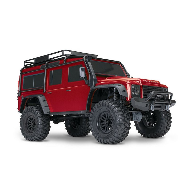 Land Rover Defender TRX-4 4WD Rouge-1/10-TRAXXAS TRX82056-4