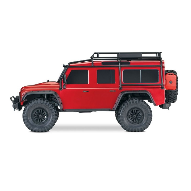 Land Rover Defender TRX-4 4WD Rouge-1/10-TRAXXAS TRX82056-4