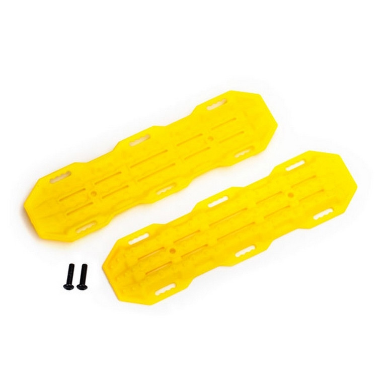 2 Panneaux de traction Jaunes - 1/10 - TRAXXAS 8121A