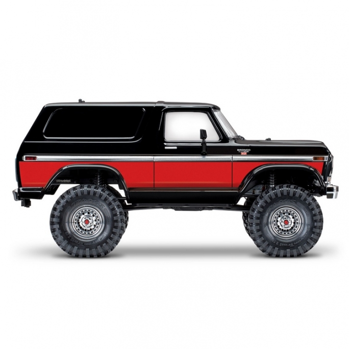 Ford Bronco Ranger XLT TRX-4 4WD Rouge-1/10-TRAXXAS 82046-4