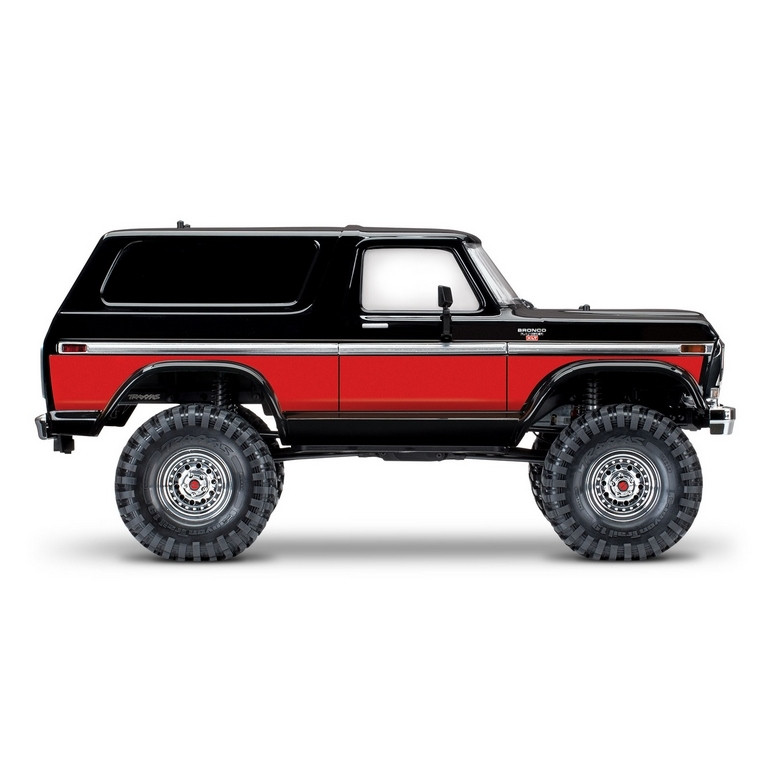 Ford Bronco Ranger XLT TRX-4 4WD Rouge-1/10-TRAXXAS 82046-4