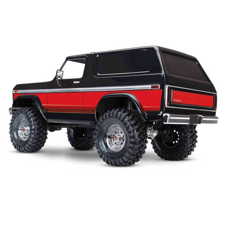 Ford Bronco Ranger XLT TRX-4 4WD Rouge-1/10-TRAXXAS 82046-4
