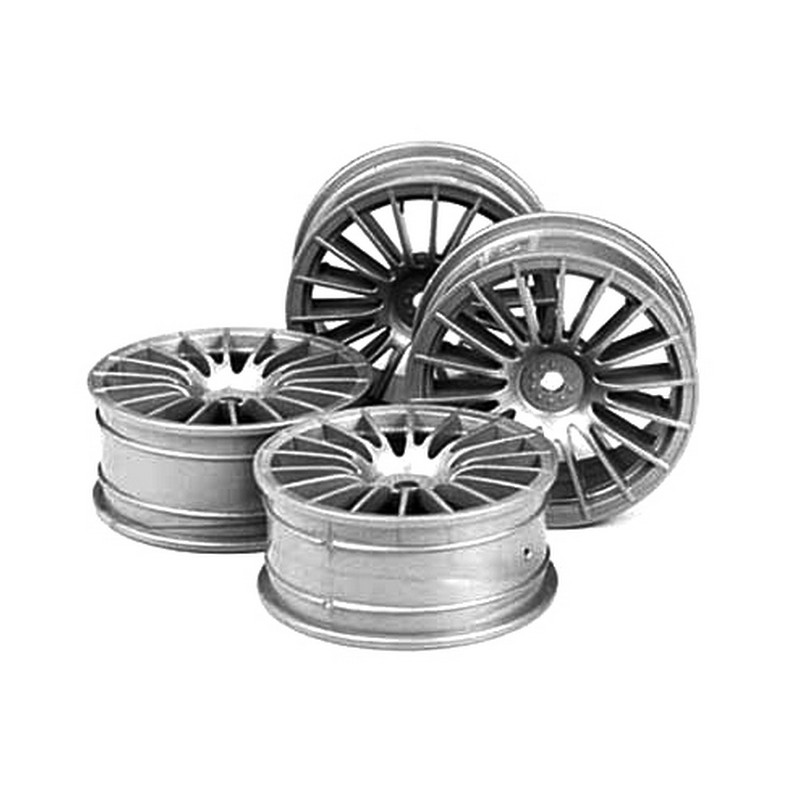 4 Jantes 24,6 mm 18 branches - 1/10 - TAMIYA 51046