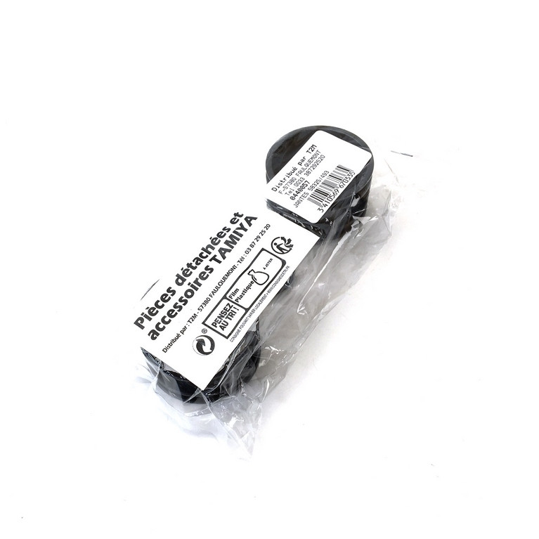 2 Jantes Noires à 8 Branches M-châssis - 1/10 - TAMIYA 0440057
