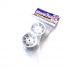 2 Jantes Grises Aluminium à 8 Branches M-châssis - 1/10 - TAMIYA 50676