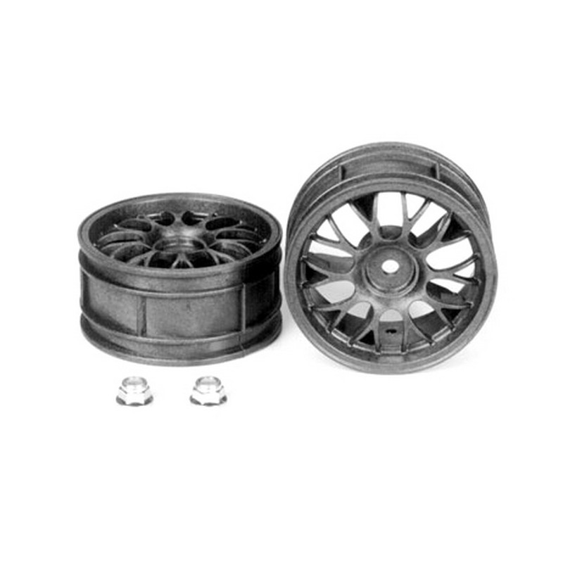 2 Jantes renforcées 26mm Type BBS - 1/10 - TAMIYA 53336