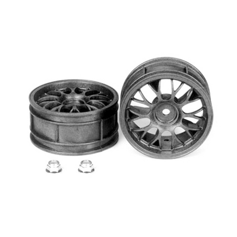 2 Jantes renforcées 26mm Type BBS - 1/10 - TAMIYA 53336