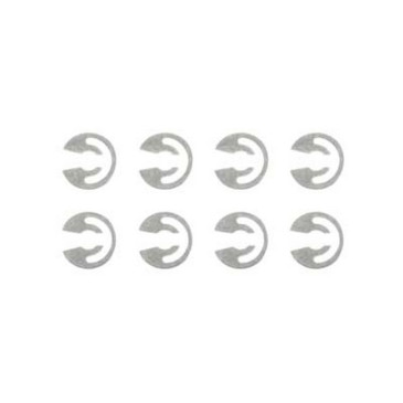 8 Circlips 2mm - 1/10 - TAMIYA 84171