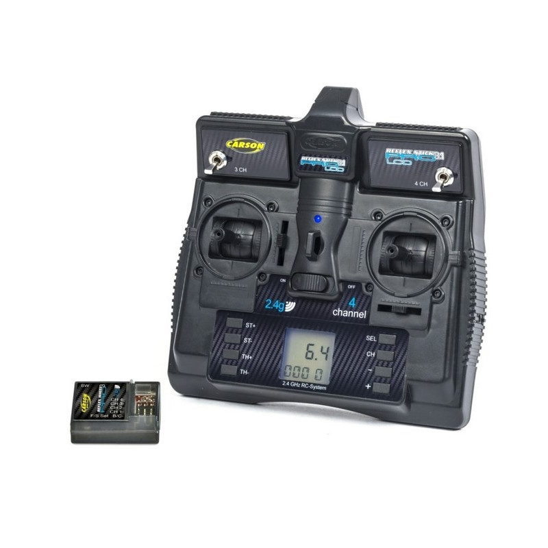 Radio 4 voies FS Reflex Stick Pro 3.1 2.4G - CARSON 500500085