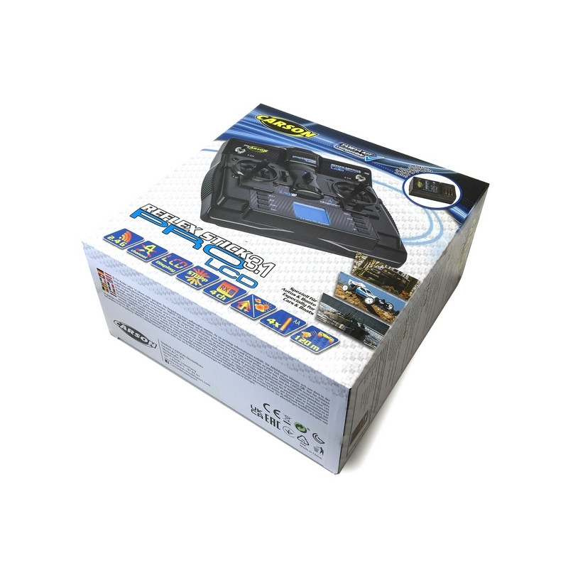 Radio 4 voies FS Reflex Stick Pro 3.1 2.4G - CARSON 500500085