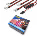 Kit d'éclairage LED 4 rouge + 4 blanc + télécommande - 1/10 - CARSON 500906240