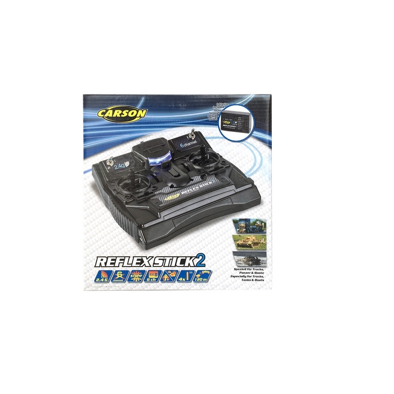 Radio FS Reflex Stick II 2.4GHz 6CH - CARSON 500501006