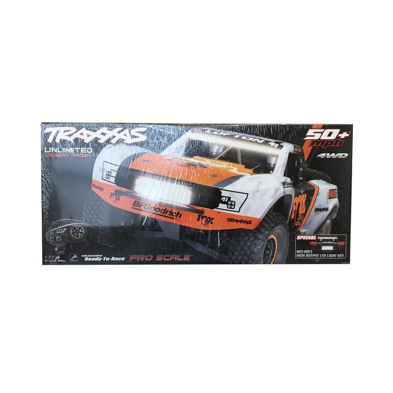 Unlimited Desert Racer FOX VXL TQi + LED-1/7-TRAXXAS 85086-4