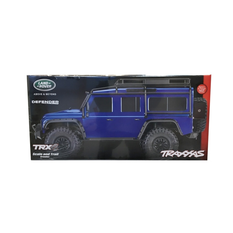 Land Rover Defender TRX-4 4WD Rouge-1/10-TRAXXAS TRX82056-4