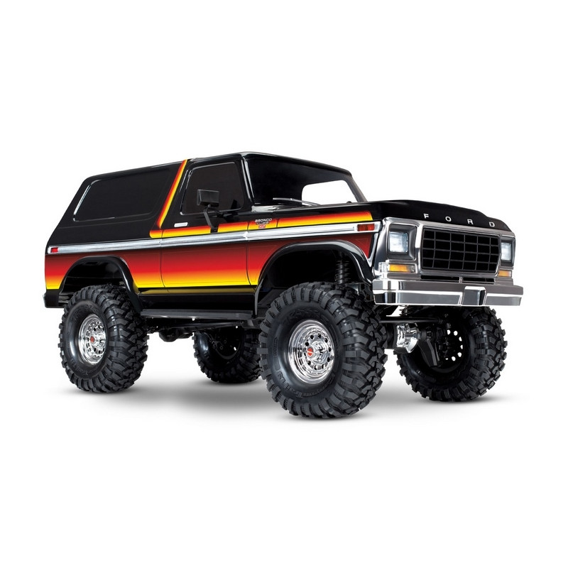 Ford Bronco Ranger XLT TRX-4 4WD Rouge-1/10-TRAXXAS 82046-4