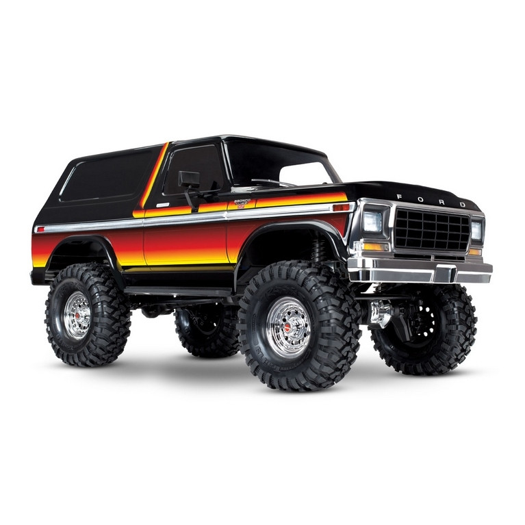 Ford Bronco Ranger XLT TRX-4 4WD Rouge-1/10-TRAXXAS 82046-4