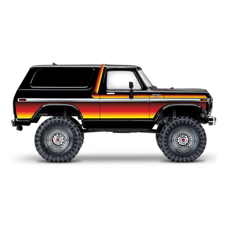 Ford Bronco Ranger XLT TRX-4 4WD Rouge-1/10-TRAXXAS 82046-4