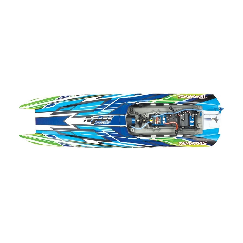 Offshore Catamaran DCB M41 - Power Boat Monocoque Brushless - TRAXXAS TRX57046-4