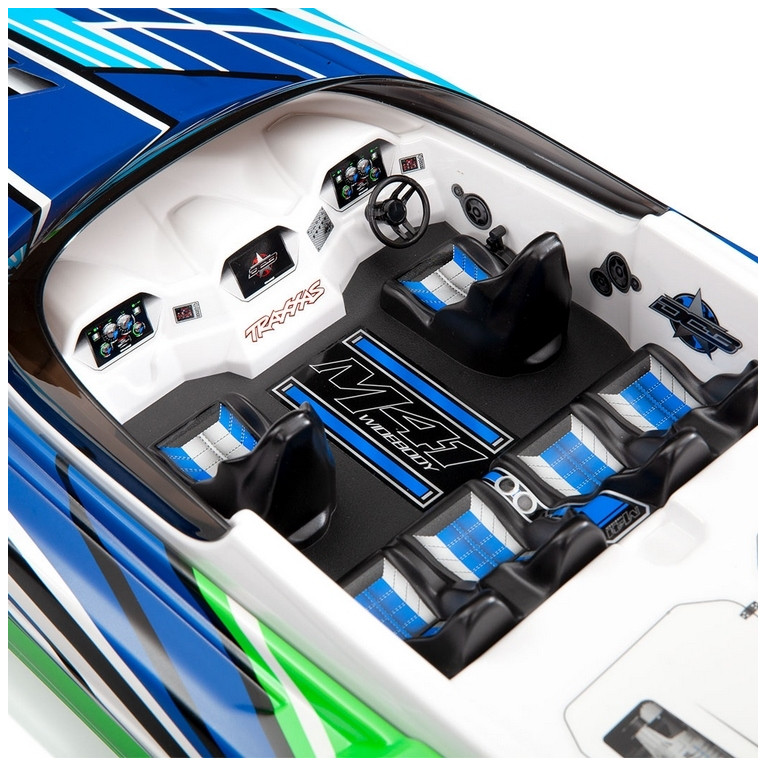 Offshore Catamaran DCB M41 - Power Boat Monocoque Brushless - TRAXXAS TRX57046-4