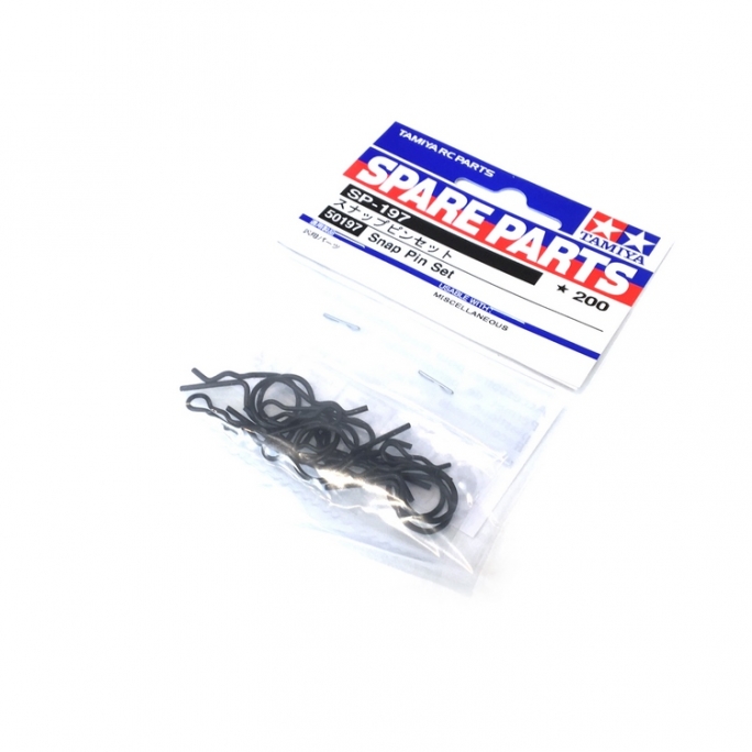 Set Attaches / Clips / Epingles - Pour Carrosserie - TAMIYA 50197
