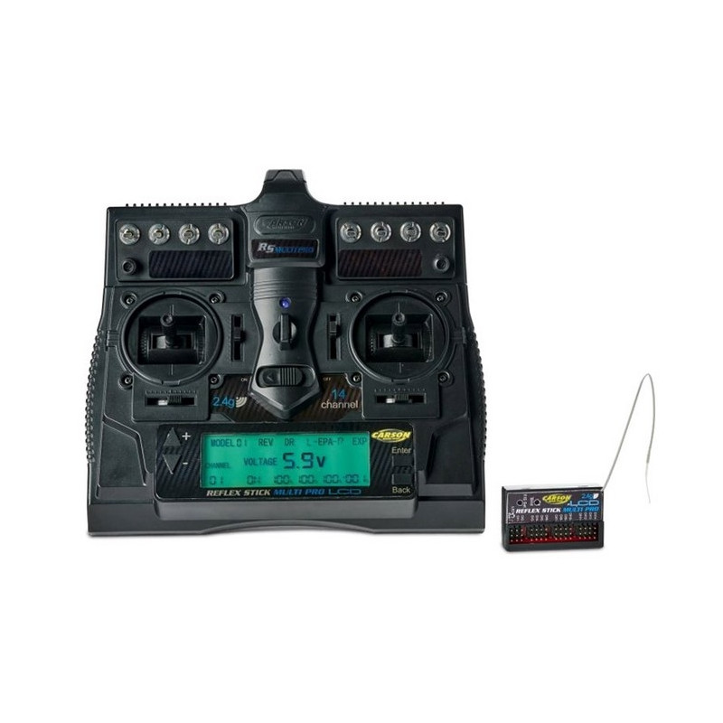 Radio FS Reflex Stick Multi Pro LCD 2.4G 14CH - CARSON 500501004