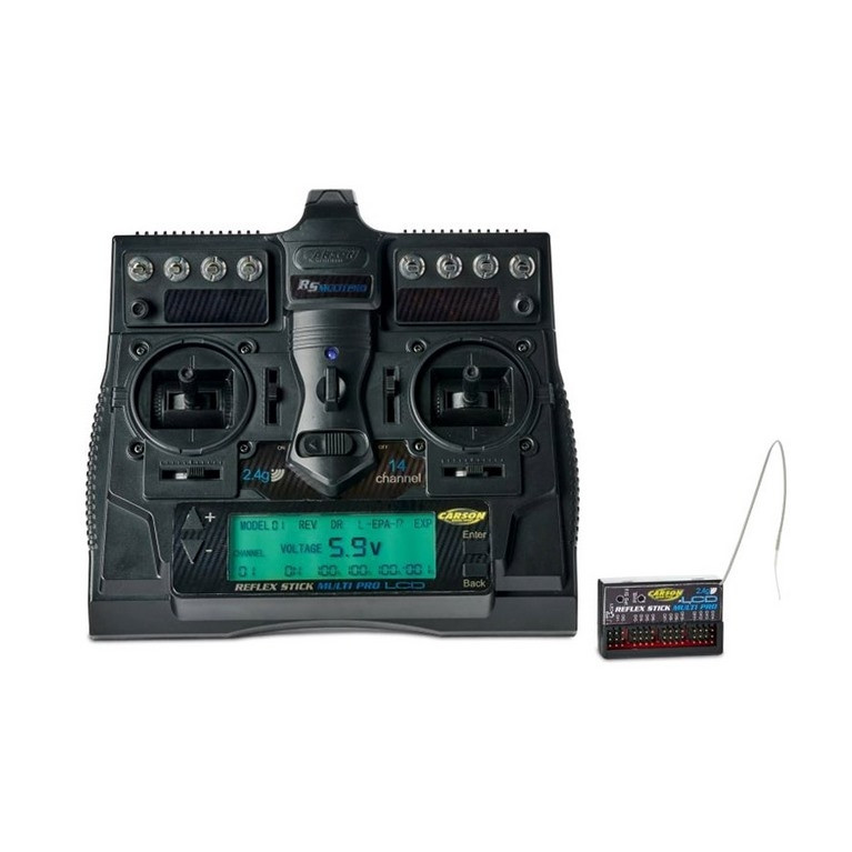 Radio FS Reflex Stick Multi Pro LCD 2.4G 14CH - CARSON 500501004