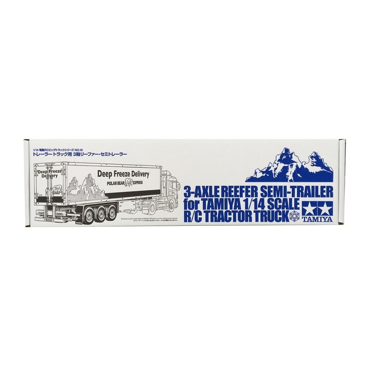 Semi-Remorque Frigo DFD 3 Essieux - 1/14 - TAMIYA 56319