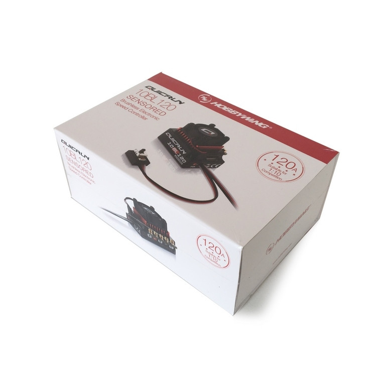 Variateur Brushless 10BL120-SENSORED - 1/10 - HOBBYWING HW30125000