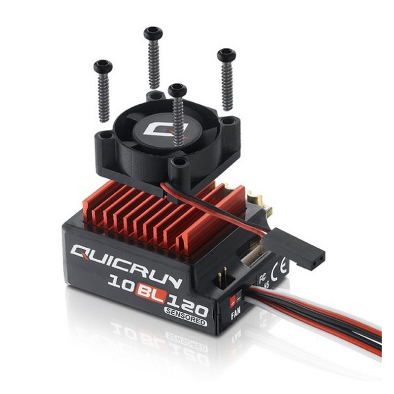 Variateur Brushless 10BL120-SENSORED - 1/10 - HOBBYWING HW30125000