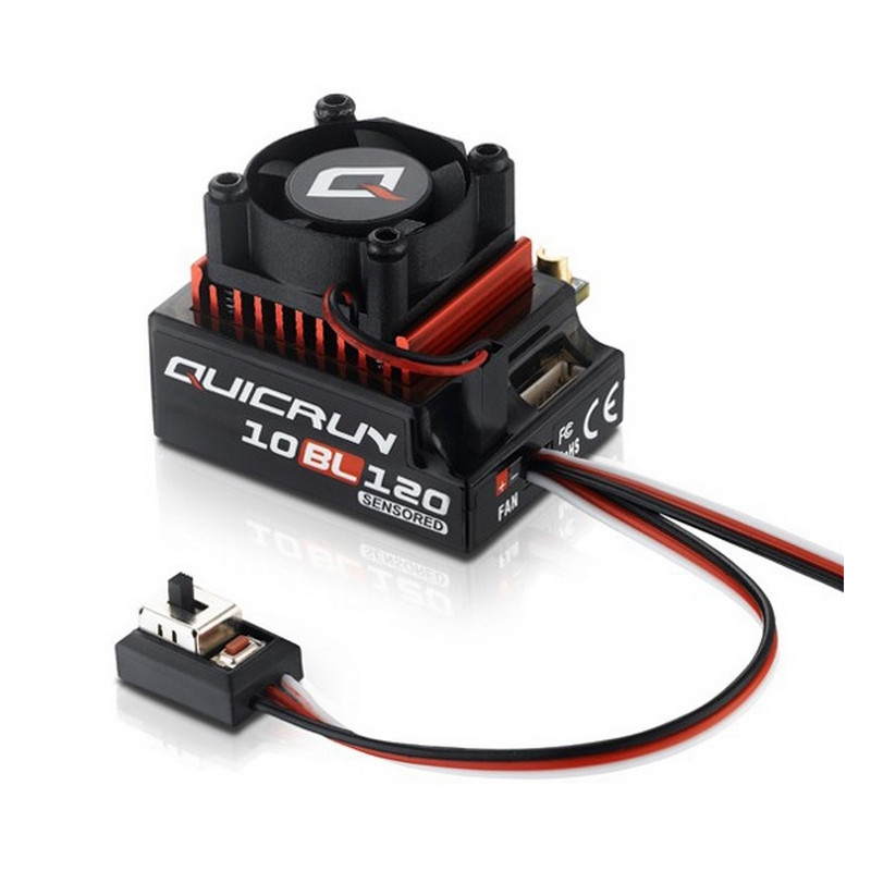 Variateur Brushless 10BL120-SENSORED - 1/10 - HOBBYWING HW30125000