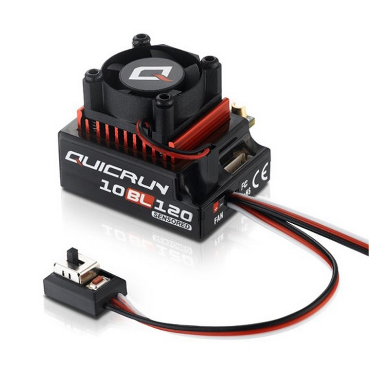 Variateur Brushless 10BL120-SENSORED - 1/10 - HOBBYWING HW30125000