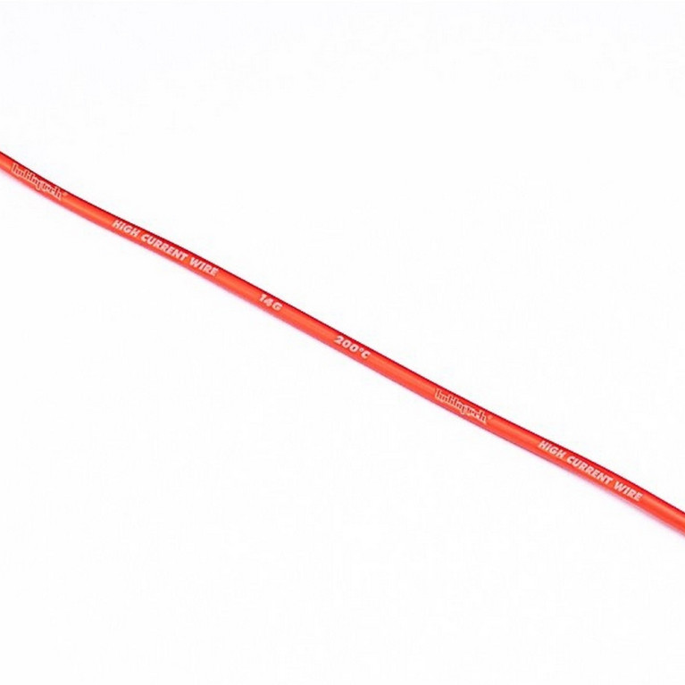 Câble silicone 14AWG Rouge - 1/10 - KONECT KN-130202