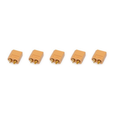 5 Prises type XT60 mâle - 1/10 - KONECT KN-130326-5M