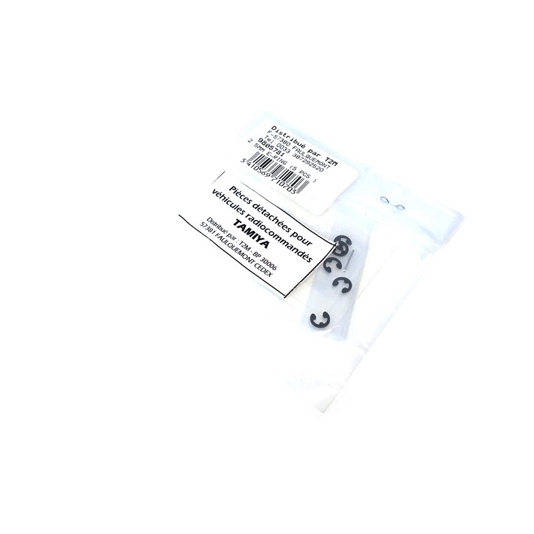 5 Circlips 2.5 mm - 1/10 - TAMIYA 9805781