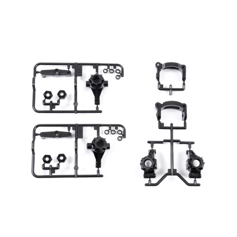 Grappe B (étriers et fusées) pour DF02, TT02B - 1/10 - TAMIYA 51076